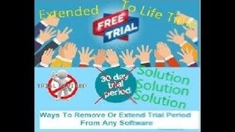 HOW TO EXTEND TRIAL PERIOD OF ANY SOFTWARE 2020 LATEST TRICK|| EXTEND TRIAL PERIOD OF ANY SOFTWARE |