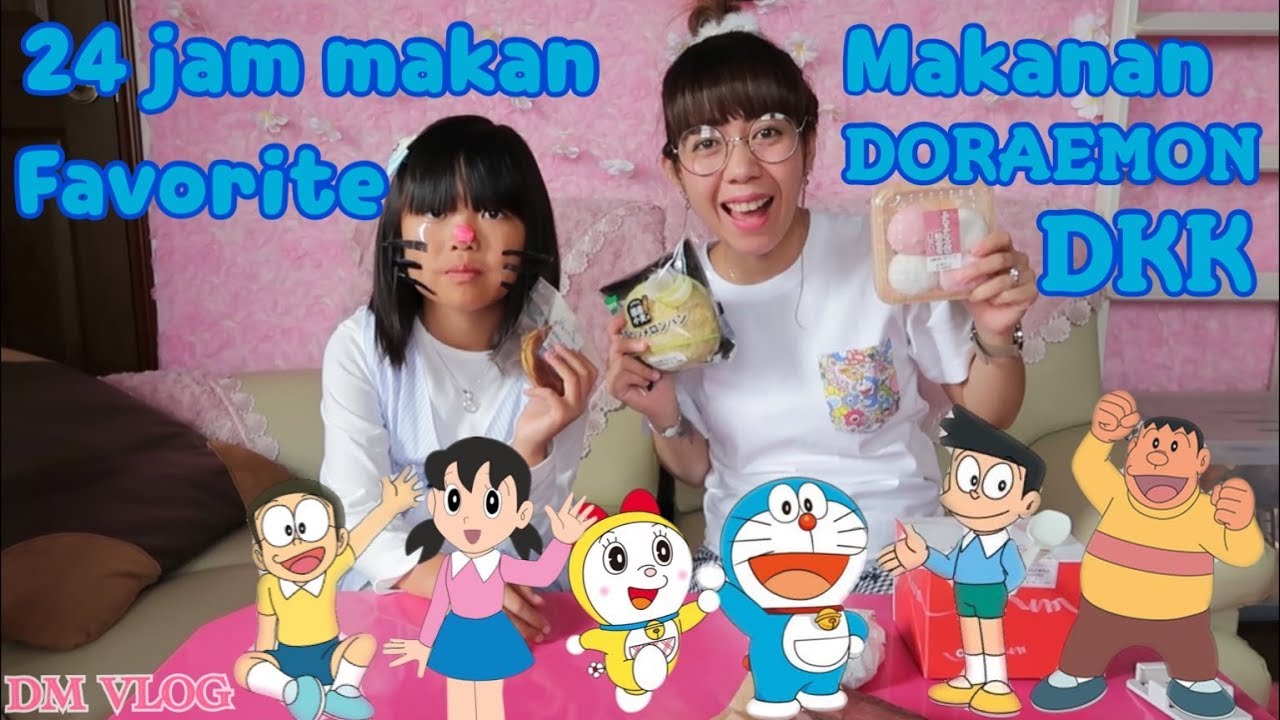 24 JAM MAKAN MAKANAN DORAEMON DKK