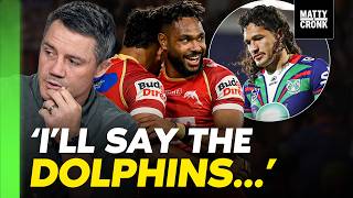 🚨 Cronk declares Dolphins over Warriors as the 'most likely' upset of the finals 🫣 | Matty & Cronk