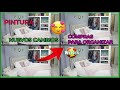 🔴COMO ORGANIZAR UN CLOSETH SIN PUERTAS/🔴CLOSETH PEQUEÑO👌/CAMBIOS CON PINTURA Y NUEVA DECO 🤩