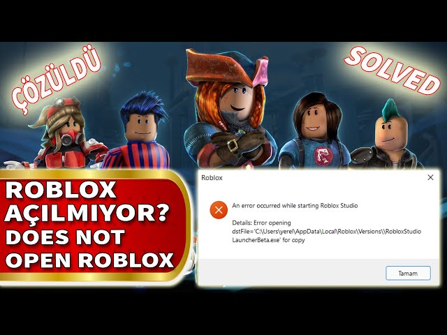 Çözüldü: Roblox açılmıyor: Bağlantı türünü açacak uygulama