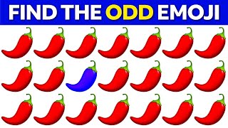 Find the Odd Emoji | Emoji Quiz