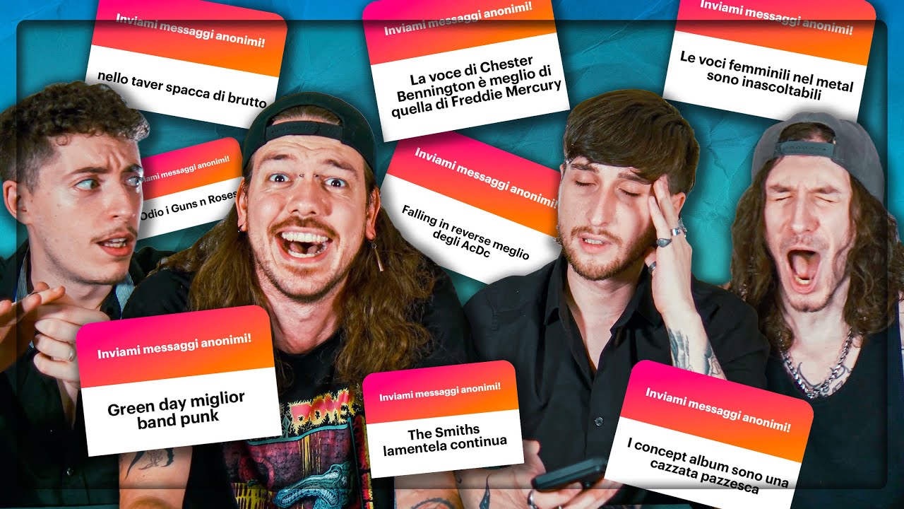 Le vostre UNPOPULAR OPINION MUSICALI ci hanno fatto ARRABBIARE!