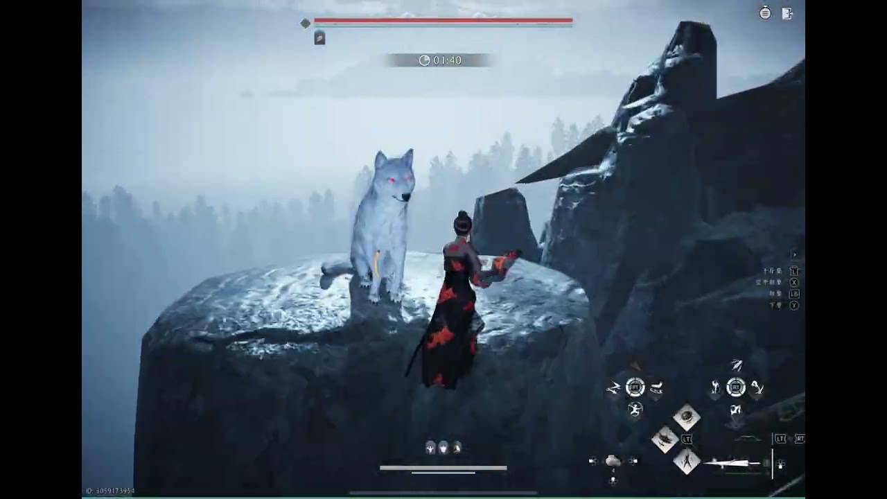 白狼主鬼神愁無傷之我不會卸勢 記得開字幕