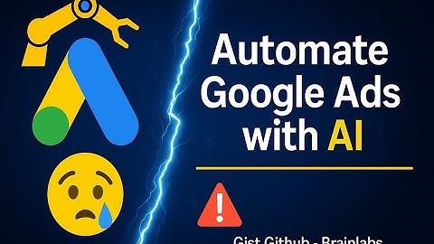 Automate Google Ads with AI for Maximum ROI (Google Scripts for Scaling)