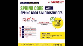 Springboot with Microservices For Beginners @ashokit