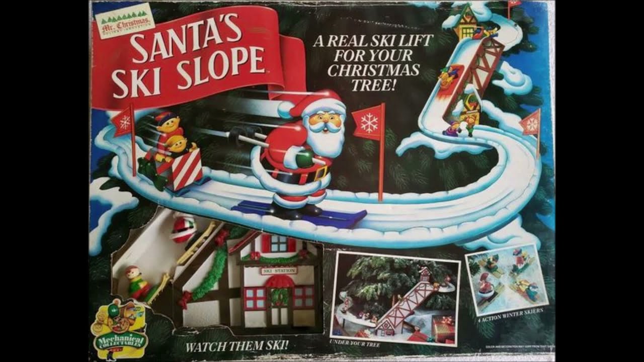 Mr. Christmas - Santa Ski Slope 2021