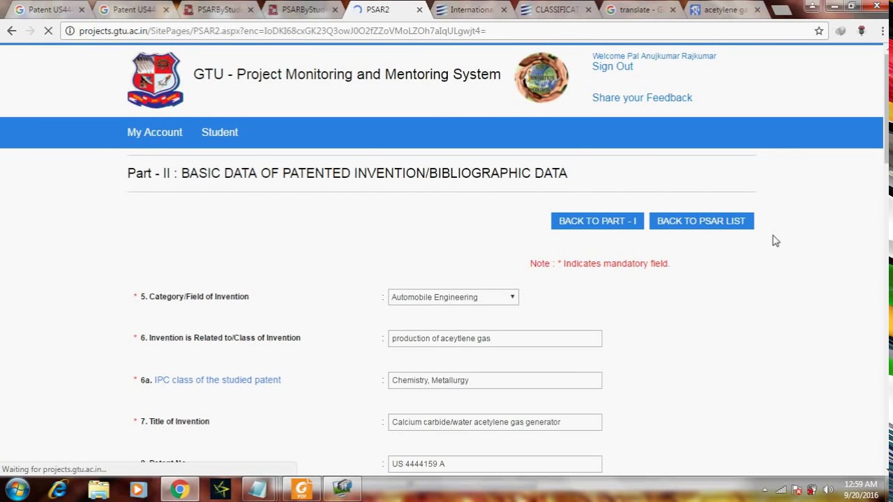 how-to-upload-psar-on-gtu-pmms-by-mr-allnew-anuj-pal-youtube