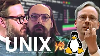 Linux n'est pas Unix !  L'histoire et l'origine des deux OS