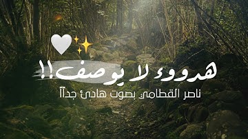 تلاوة هادئة بصوت القارئ ناصر القطامي !! ارح قلبك | حالات واتس اب / ستوريات قرآن Quran status