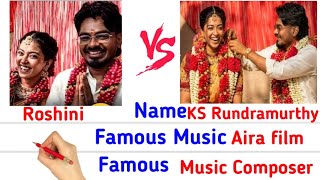 Roshini Haripriyan Ks Rundramurthy Marriage Music Composer