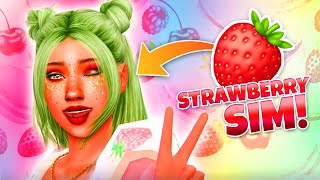 I made Sims based on FRUIT! 🍓🍇🍌 screenshot 3