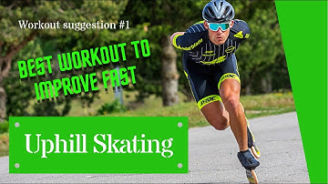 Skate faster NOW! -  VO2max Uphill inline skating (Workout #1)