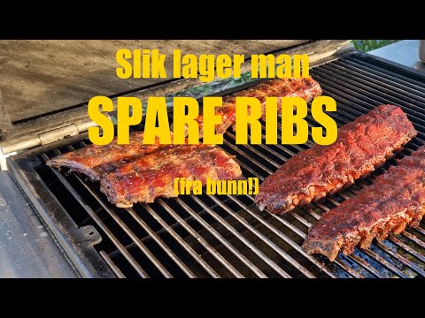 Hvordan lager man spare ribs fra bunn?