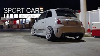 Stanced Abarth X Maserati Wheels | Sportcarsinworld (4K)