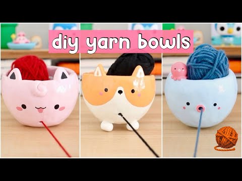 Crochet Yarn Bowl 