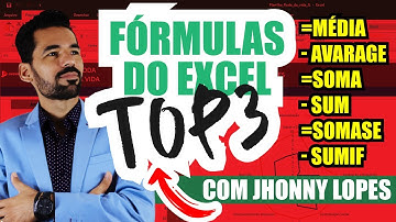 TOP 03 Funções do Excel - Fórmulas do Excel