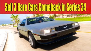 You Should Sell these 3 Rare Cars Comeback in Series 34 Forza Horizon 5