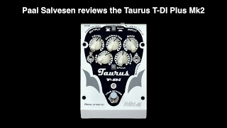 Bass Weekly - Let´s play Taurus T-DI Plus Mk2 - YouTube