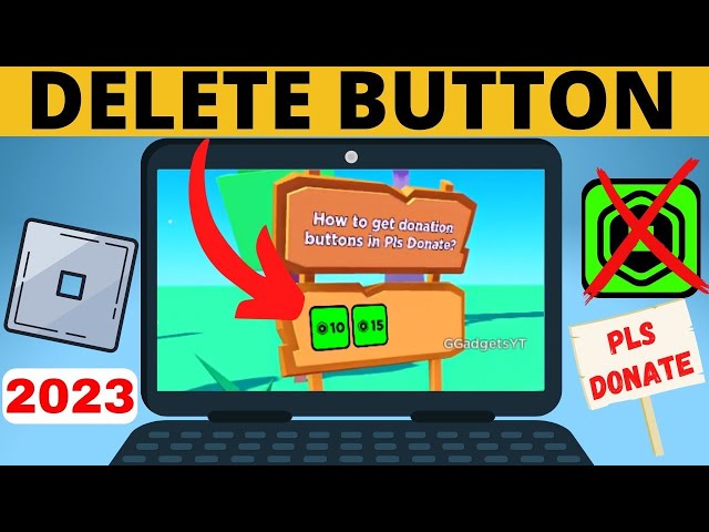 How To Get a DONATION BUTTON in PLS DONATE 💸 on ROBLOX MOBILE