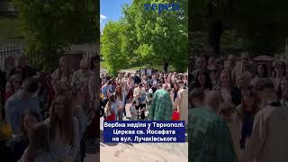 Вербна неділя у Тернополі