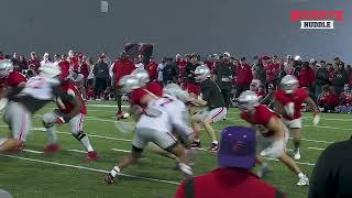 Buckeyes offense dazzles with some highlight worthy scrimmage plays