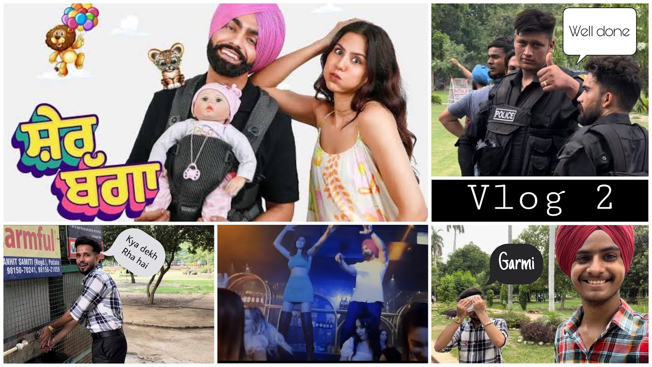 Sher Bagga | New Movie 🎥 & Photoshoot vlog | Amrit Lifestyle | AL 2
