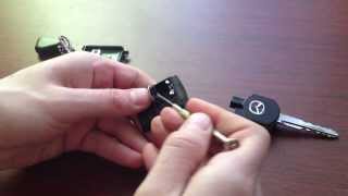 Замена батарейки в ключе Mazda 6