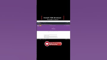 Install TOR Browser in Kali Linux