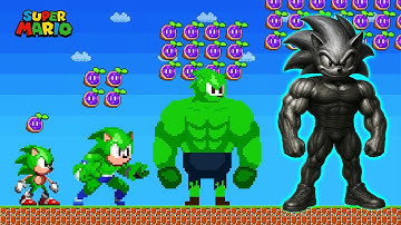 Sonic GROWING UP to the DARK Muscle!
