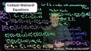 Codazzi-Mainardi Equations