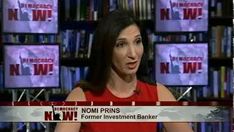 Journalist Nomi Prins Reports on Jon Corzine Congr...