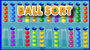 color ball sort wooden puzzle (level 1470-1477) #relaxing #satisfying #gaming