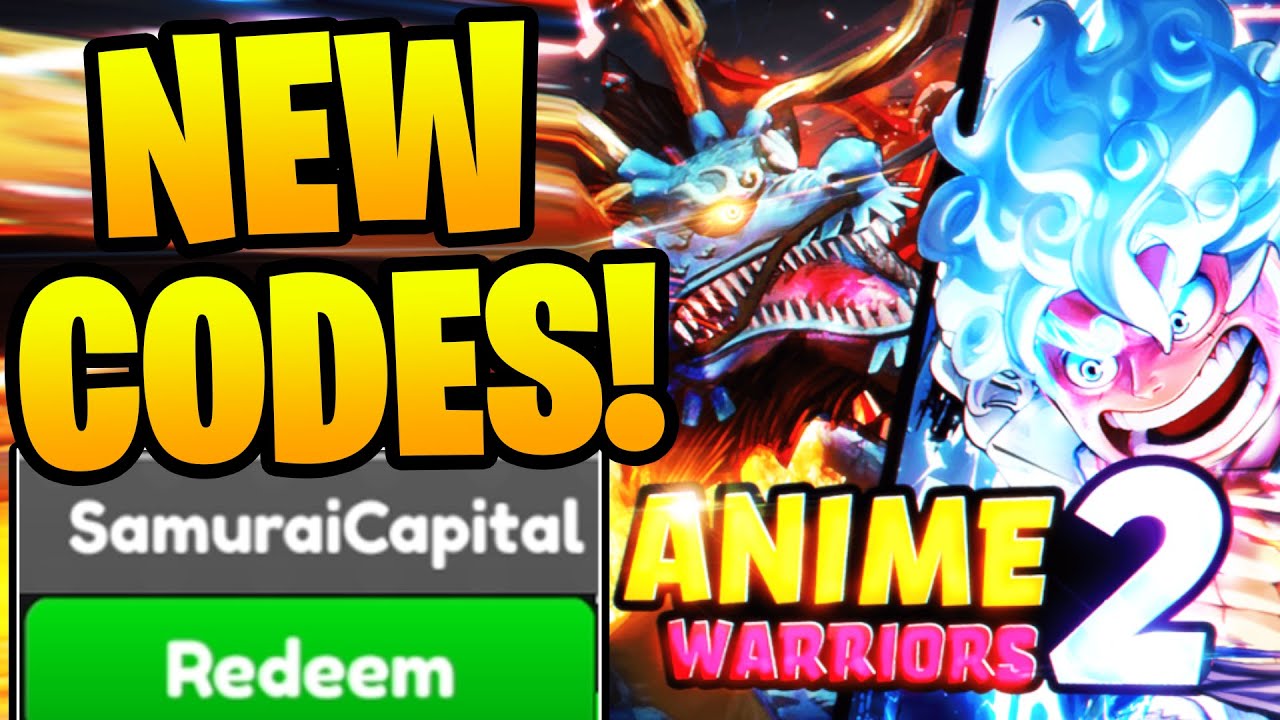 *NEW* ALL WORKING UPDATE 2 CODES FOR ANIME WARRIORS