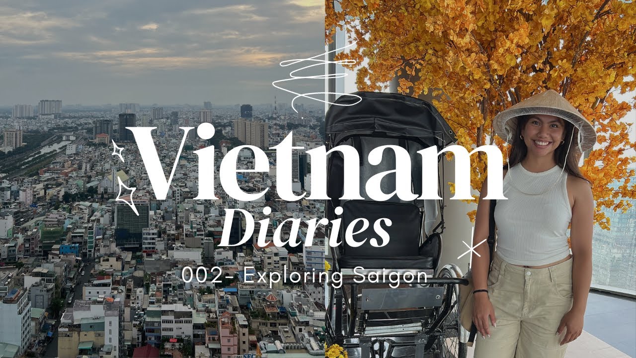 Eating My Way Through Saigon | Street Food, Skydeck Views & More!