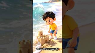 “The Wave Took His Sandcastle..
