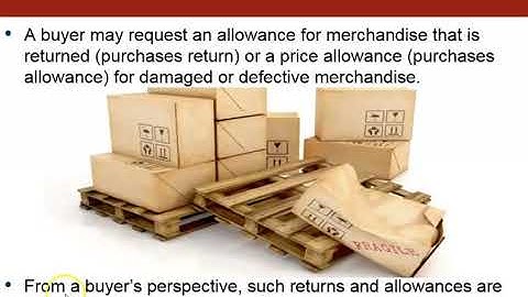 Purchase Discounts, Returns and Allowances