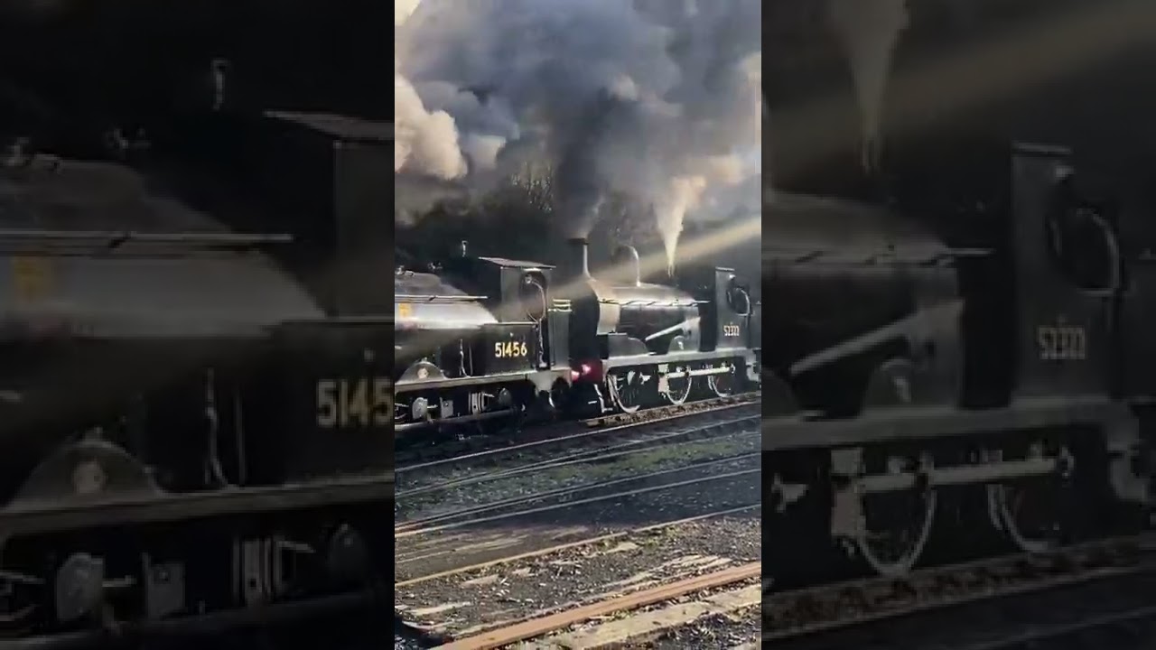 752 & 52322 emerging from bury tunnel