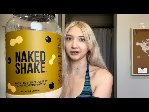 Naked vegan protein powder shake review