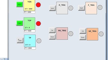Indusoft Web Studio VBScript Timers and Triggers. PLC TON TOF TP
