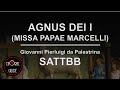 Agnus Dei I (Missa Papae Marcelli) - SATTBB | GP Palestrina