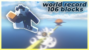 FIRST EVER 106 Block Fireball Jump (WORLD RECORD)