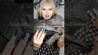 unboxing my dream Jeffrey Campbell boots! Full video is up on my channel! #unboxing #alternative