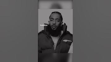Wise words from Nipsey Hussle⚡️