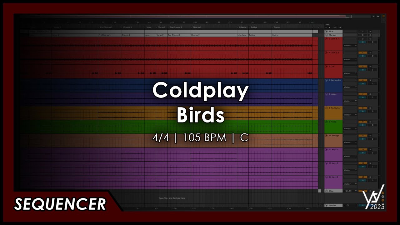 Coldplay Birds [Sequencer] YouTube Music