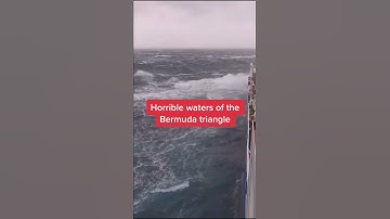 HUGE waves at the Bermuda Triangle