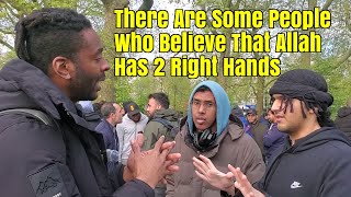 Speakers Corner - David Talks To Muslims About The Trinity And Tawhid, And How Is Allah One