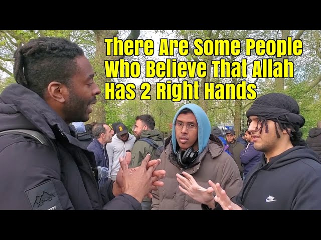 Speakers Corner - David Talks To Muslims About The Trinity And Tawhid, And How Is Allah One class=