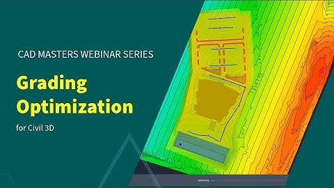 Grading Optimization for Civil 3D