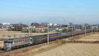 2016/1/10 8010レ 寝台特急カシオペア EF510-514+E26系12両 宇都宮線＠栗橋～東鷲宮（八甫陸橋）